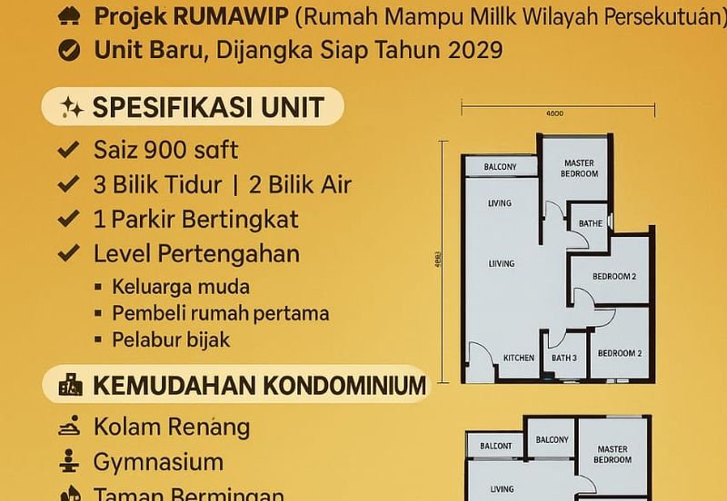 RUMAWIP Bandar Sri Permaisuri, Cheras KL