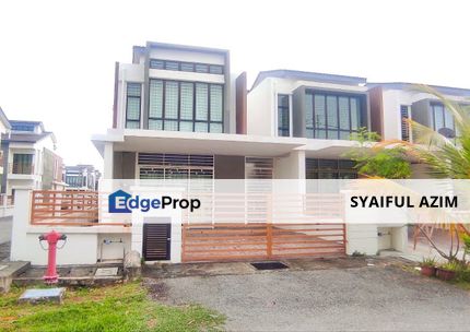 [ END LOT ][ EXTRA 5 FEET LAND ] Double Story House Saujana KLIA, Selangor, Sepang