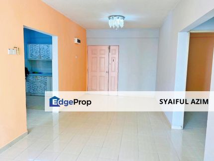 [ VACANT & GOOD CONDITION ] Apartment Laguna Biru 1 Taman Tasik Biru, Selangor, Rawang