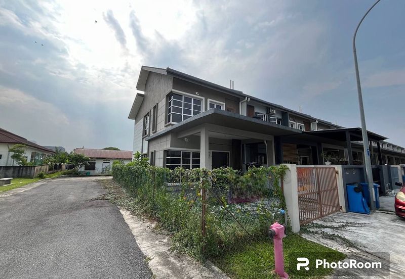 [ END LOT ][ BASIC UNIT ] Double Storey Terraced House Taman Aqili Bukit Naga