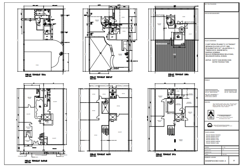Taman Daya , Selayang @ Kepong, 5.5 Storey 2 ajoiningShop For Rent