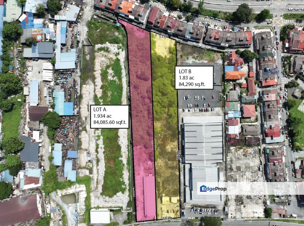 Selayang Baru , Jalan Kuching @ Batu Caves   Commerial land facing main road, Kuala Lumpur, Jalan Kuching