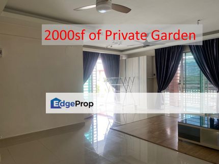 2000sf Private Garden , Bukit Segambut Apartment , Freehold, Kuala Lumpur, Segambut