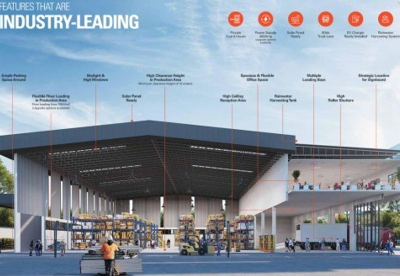 Semi-D Freehold Factory ETP KIIP @ Kapar , Klang