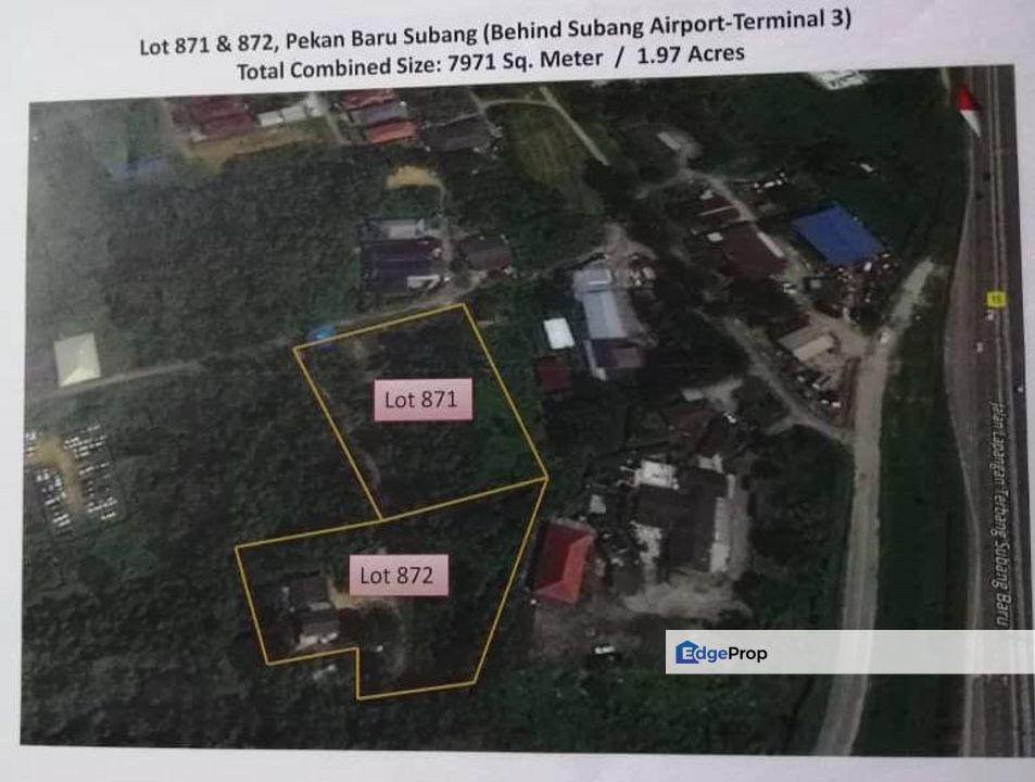 Kampung subang 2 , Pekan Baru Subang , Seksyen U3 @ Shah Alam  Agriculture land 2 acre Flat land, Selangor, Shah Alam