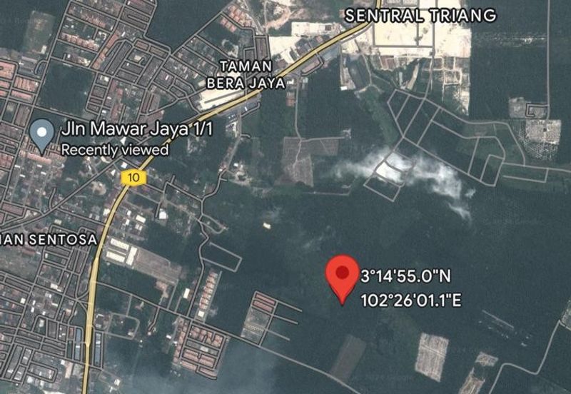 Triang Bandar Bera @ Teriang Pahang, Freehold Agriculture Land  For Sale