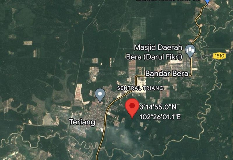 Triang Bandar Bera @ Teriang Pahang, Freehold Agriculture Land  For Sale