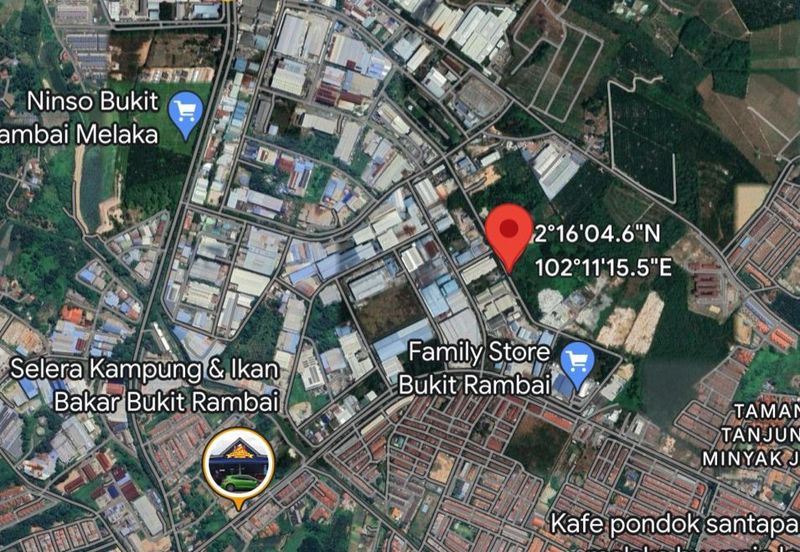 Perindustrian Bukit Rambai @ Melaka, Freehold Agriculture Land For Sale