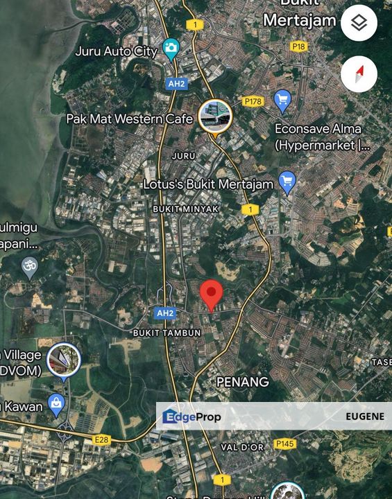 Agricultural Land For Sale, Penang, Penaga