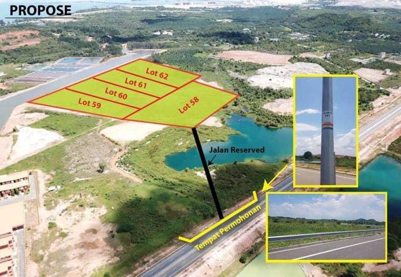 Pengerang , Rengit , Penawar , Kota Tinggi @ Johor Industrial Land For Sale