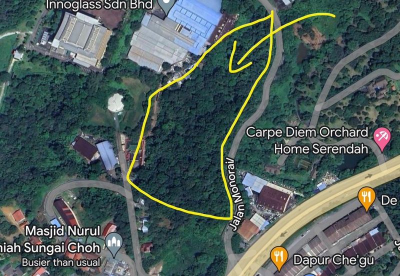 Jalan Monorail, Kampung Stesen, Serendah, Rawang, Agriculture Land For Sale