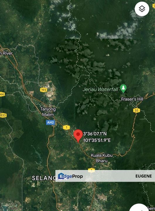 Kerling @ Tanjung Malim , Kuala Kubu Industrial Land For Sale, Selangor, Kerling