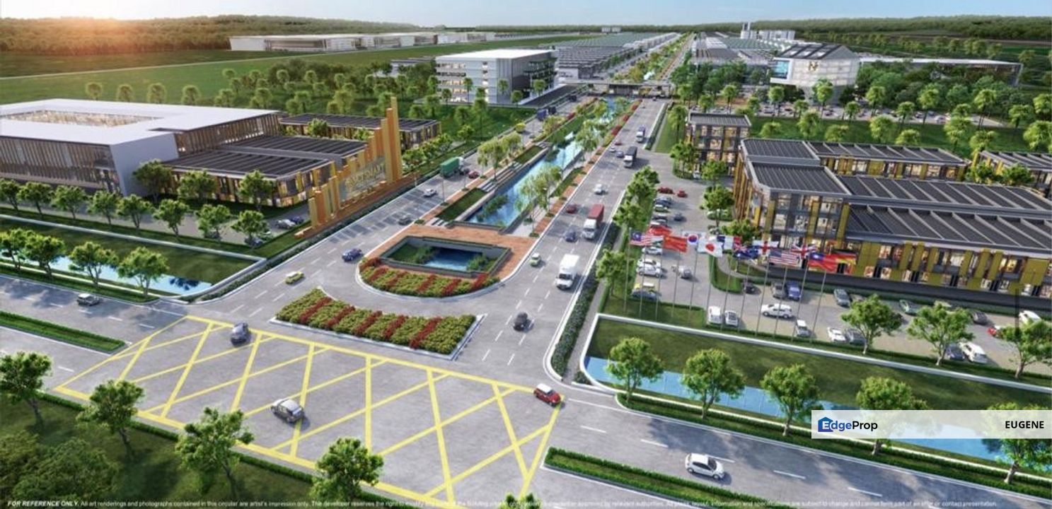 Nct Smart Industrial Park, Sepang , Dengkil @ KLIA 2 Sty Link Factory For Sale, Selangor, Banting