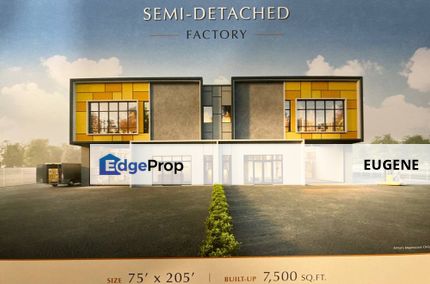 Eco Business Park V @ Puncak Alam 2 Storey Semi-D Factory For Sale, Selangor, Bandar Puncak Alam