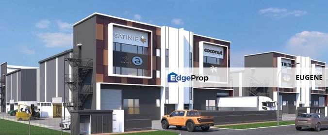 LBS Alam Perdana Central Hub @ Puncak Alam 3storey Semi-D Factory For Sale, Selangor, Bandar Puncak Alam