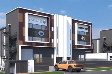 LBS Alam Perdana Central Hub @ Puncak Alam 3storey Semi-D Factory For Sale