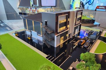 LBS Alam Perdana Central Hub @ Puncak Alam 3storey Semi-D Factory For Sale