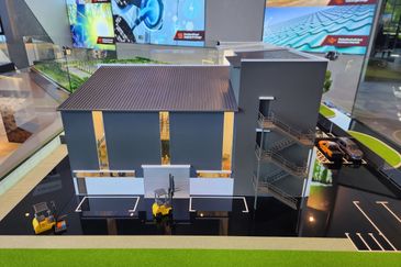 LBS Alam Perdana Central Hub @ Puncak Alam 3storey Semi-D Factory For Sale