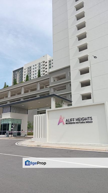 ALIFF HEIGHTS ( RESIDENSI MUTIARA INDAH ) CONDOMINIUM @ JOHOR BAHRU / LARKIN / KEMPAS , Johor, Johor Bahru