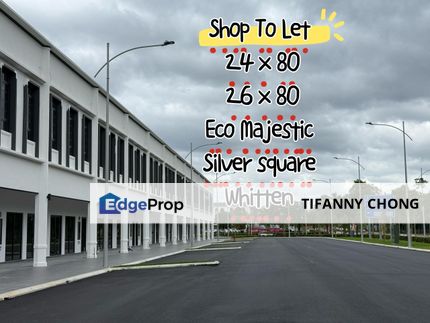  Eco Majestic Facing Main Road 1st Floor shop Rent Ample Parking 24x80 , Selangor, Semenyih