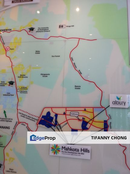 Mahkota Hills Bandar Tasik Senangin  Lenggeng Bungalow land ready to build For Sale Prime Lot Land Area 10460 sf, Negeri Sembilan, Lenggeng