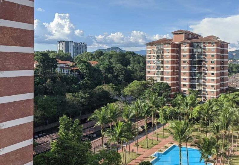 Reno Forest Green Condominium Partially Furnished Bandar Sungai Long For sale