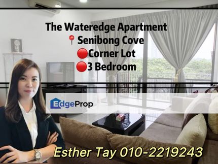 The Wateredge Apartment Senibong Cove Corner Lot for sale, Johor, Masai