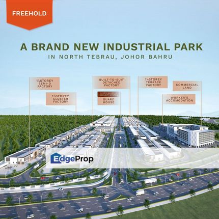 BRAND NEW PROJECT LAUNCHING NORTH TEBRAU New Factory Launch FOR  SALE, Johor, Kota Tinggi