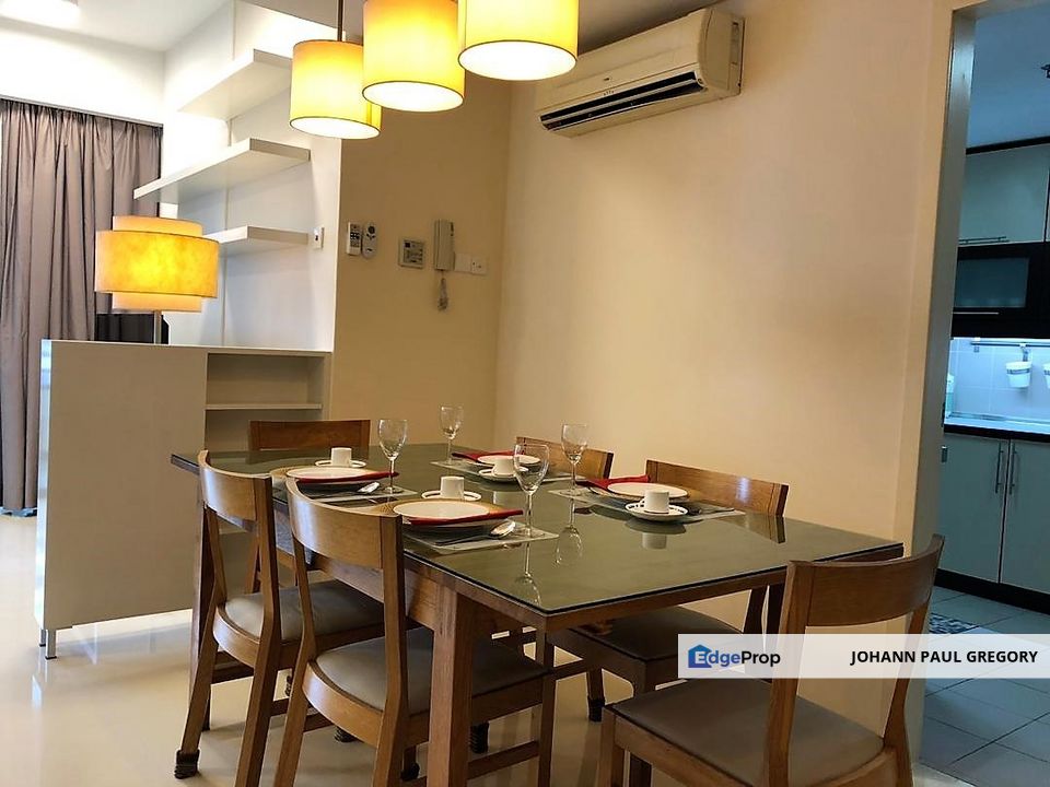 Cozy with i-Zen home concept Mont Kiara apartment for Rent, Kuala Lumpur, Mont Kiara