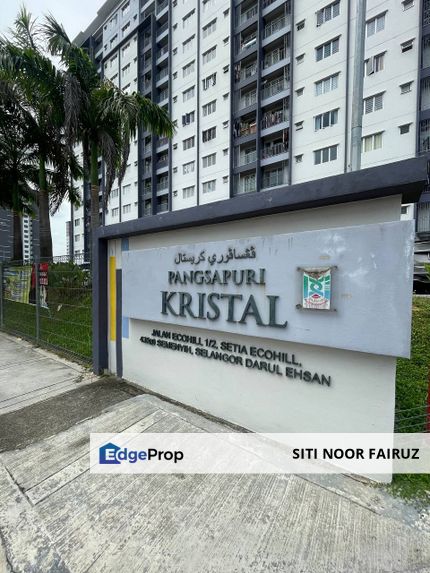 Apartment D'Kristal Ecohill Semenyih For Sale, Selangor, Semenyih