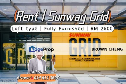  Sunway GRID Residence  @ Sunway Iskandar FULLY FURNISHED, Johor, 