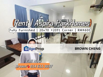 ☀️ Nearby Tuas Link (12mins) 🔥 FULLY FURNISHED🔥☀️  📍Aspira ParkHomes @ Gelang Patah, Johor, Gelang Patah