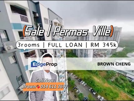 Permas Apartmant Full Loan Permas Apartmant Full Loan Permas Apartmant Full Loan, Johor, Permas Jaya/Senibong