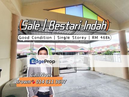 Tmn Bestari Indah, Ulu Tiram Single Storey Terrace House, Johor, Ulu Tiram