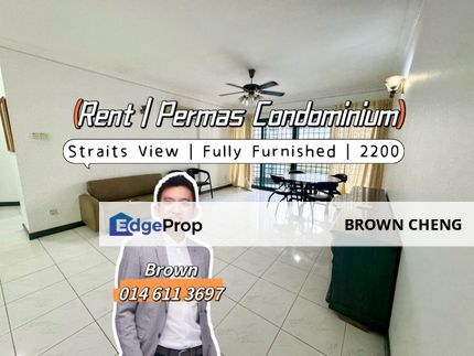 Straits View Condominium Fully Furnished Permas Permasss, Johor, Permas Jaya/Senibong