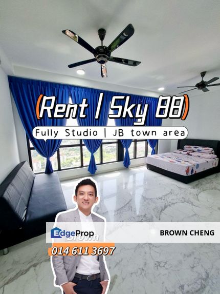 Setia Sky 88 Fully Furnished Studio, Johor, Johor Bahru