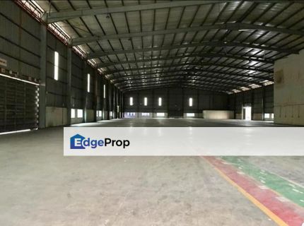 SHAH ALAM | BIG WAREHOUSE | 88,000 SQFT | 40FT CEILING , Selangor, Shah Alam