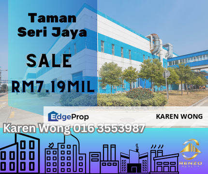 Sungai Tiram Ulu Tiram Detached Factory For Sale , Johor, Masai