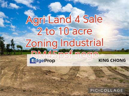 2 to 10 Acre Agriculture Land, Selangor, Banting