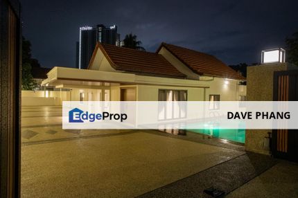 Renovated 1 Storey Bungalow with Private Pool, Freehold Individual Tittle 2 minute to DUKE, Kuala Lumpur, Setapak