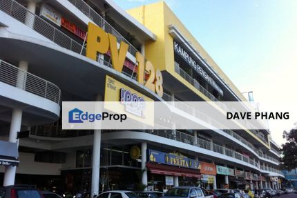PV 128 Ground Floor + Mezzanines  Shop End lot with Extra Space, Kuala Lumpur, Setapak