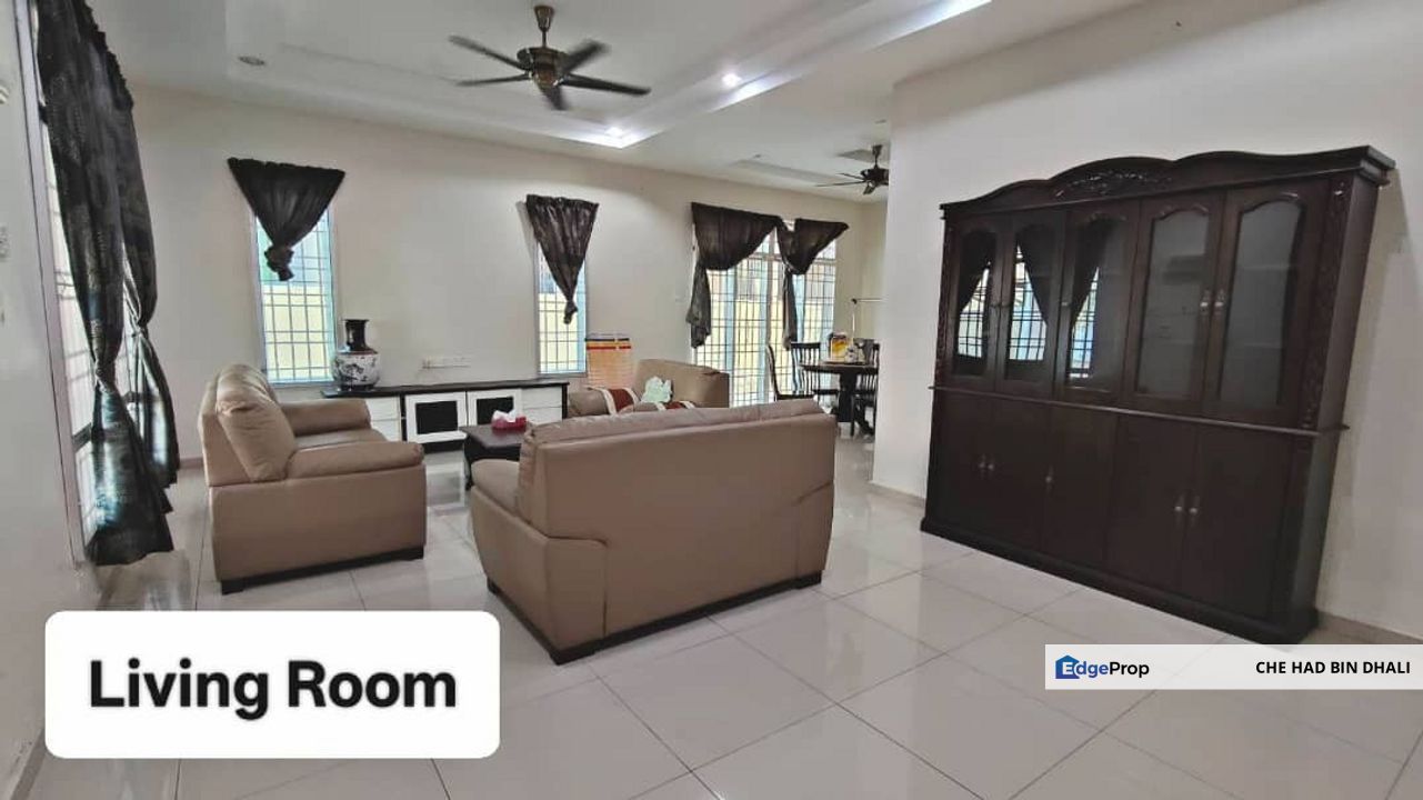 TAMAN GEMILANG, JITRA Rumah Semi D Cantik Fully Furnished Untuk Disewa , Kedah, Jitra