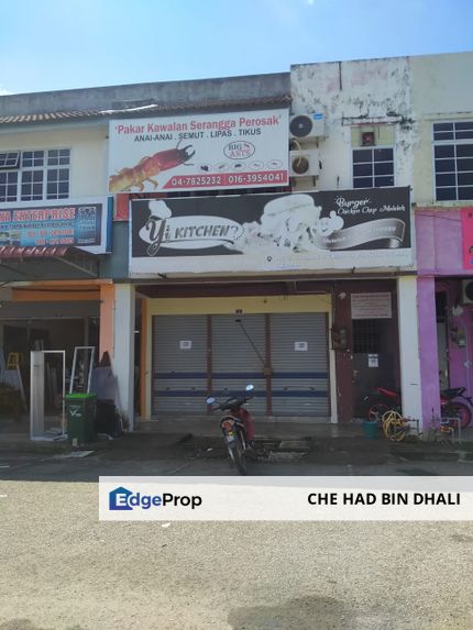 TAMAN KEMPAS, POKOK SENA Rumah Kedai 2 Tingkat Untuk Dijual, Kedah, Pokok Sena