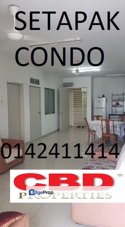 SETAPAK CONDO FOR SALE (PLATINUM LAKE, SETAPAK, JALAN GOMBAK, JALAN GENTING KLANG), Kuala Lumpur, Setapak