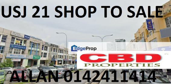 USJ 21 SHOP FOR SALE (SUBANG JAYA, USJ21, PUTRA HEIGHTS), Selangor, Subang Jaya