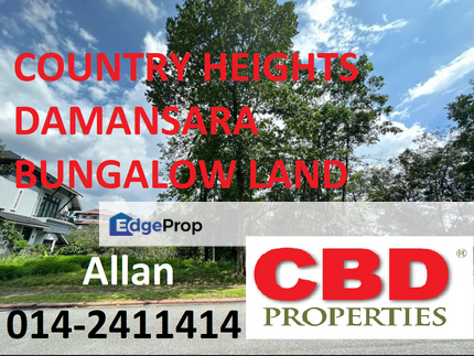 RESIDENTIAL LAND FOR SALE IN DAMANSARA (COUNTRY HEIGHTS DAMANSARA, DAMANSARA PERDANA, PETALING JAYA), Selangor, Petaling Jaya