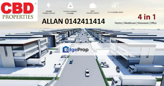 KAPAR WAREHOUSE FOR SALE (MERU, KAPAR, SUNGAI PULOH KLANG), Selangor, Kapar 