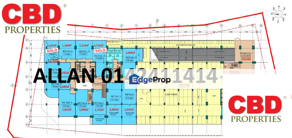 PETALING JAYA RETAIL FOR SALE (BANDAR UTAMA), Selangor, Petaling Jaya