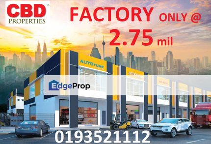 AMPANG FACTORY FOR SALE (CHERAS, PANDAN PERDANA, PANDAN INDAH, PANDAN JAYA, AMPANG), Selangor, Ampang