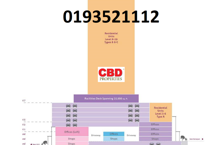 PJ MIDTOWN SEKSYEN 13 OFFICE FOR SALE (LIMITED UNITS)